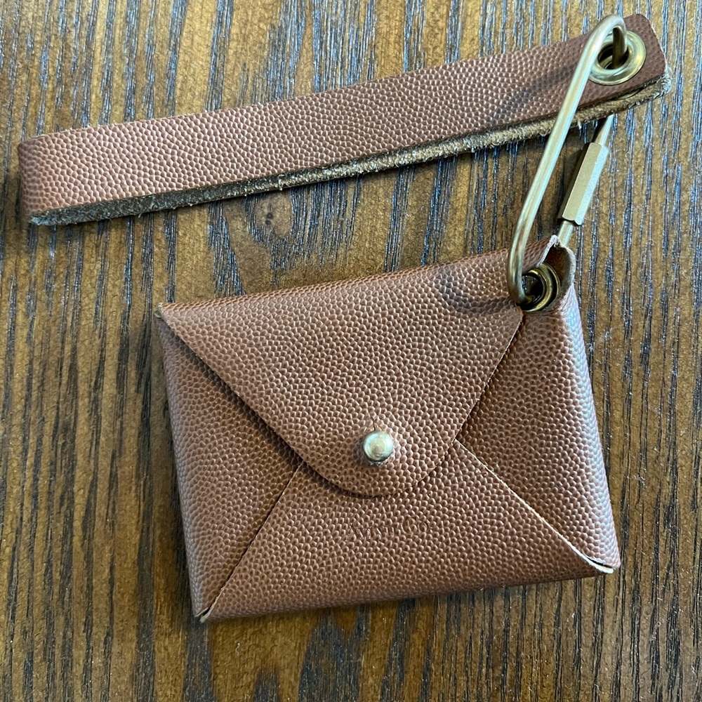 Avryn Co. Chestnut Brown Wallet & Wristlet Set